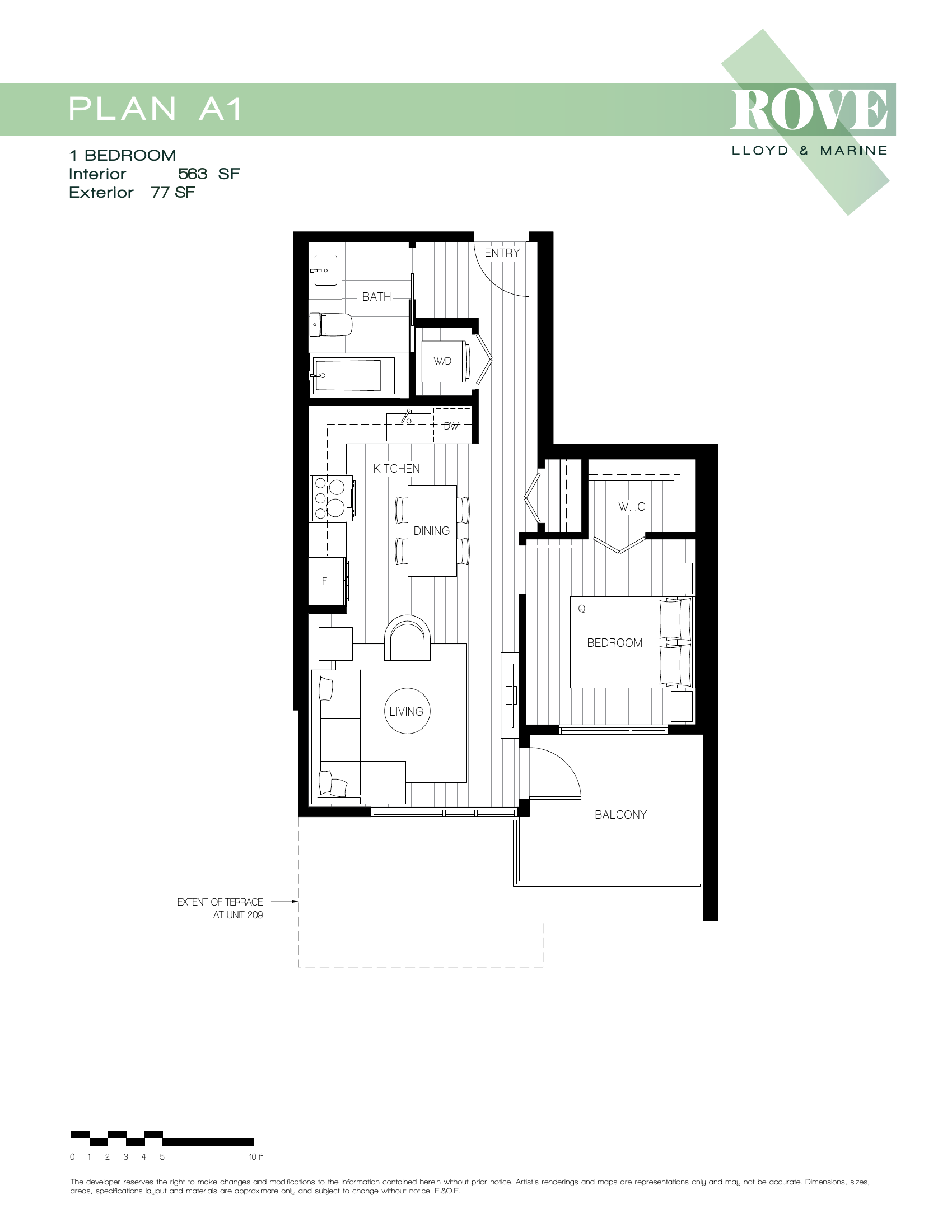 Home 304 floor plan (A1 Plan)