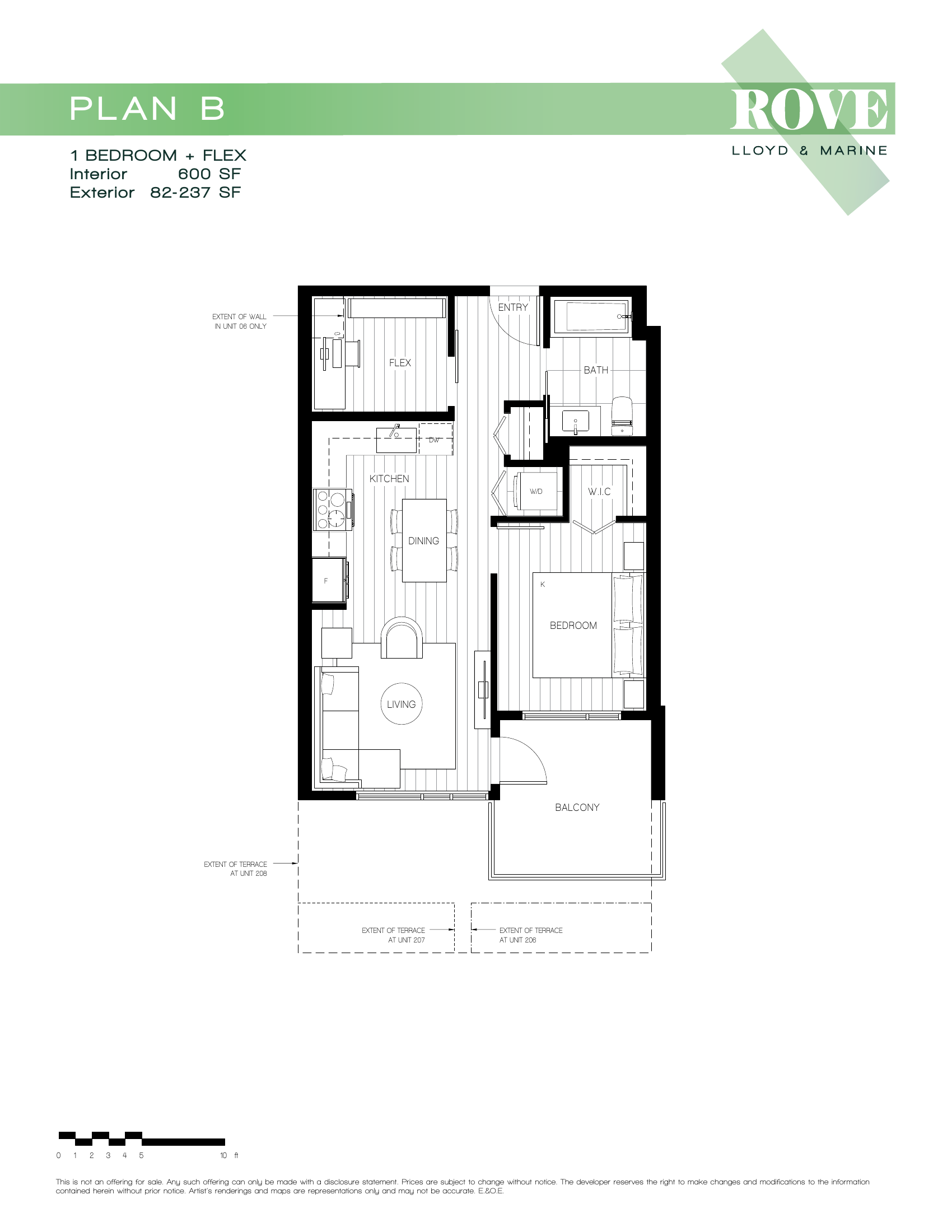 Home 205 floor plan (B Plan)