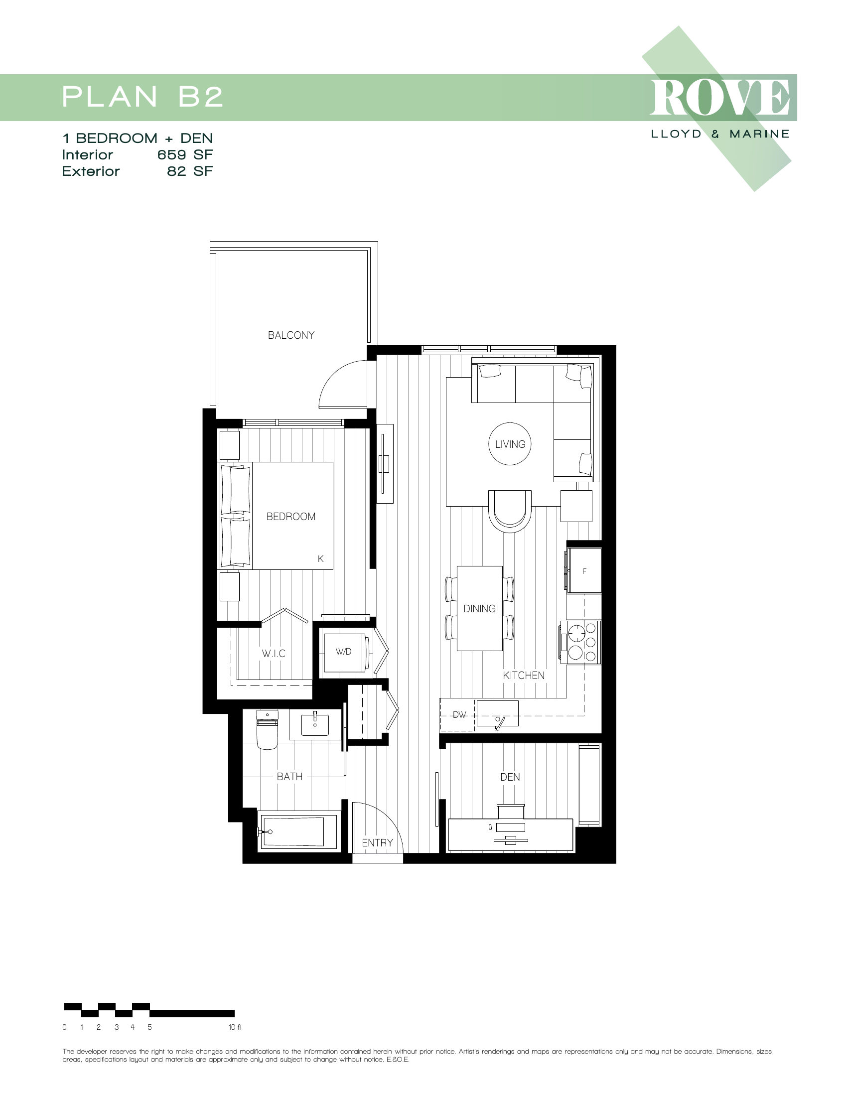 Home 401 floor plan (B2 Plan)